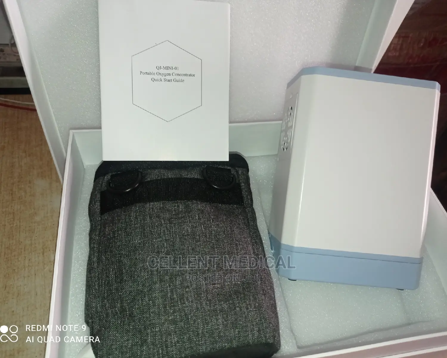 Oxygen Concentrator With Battery Backup