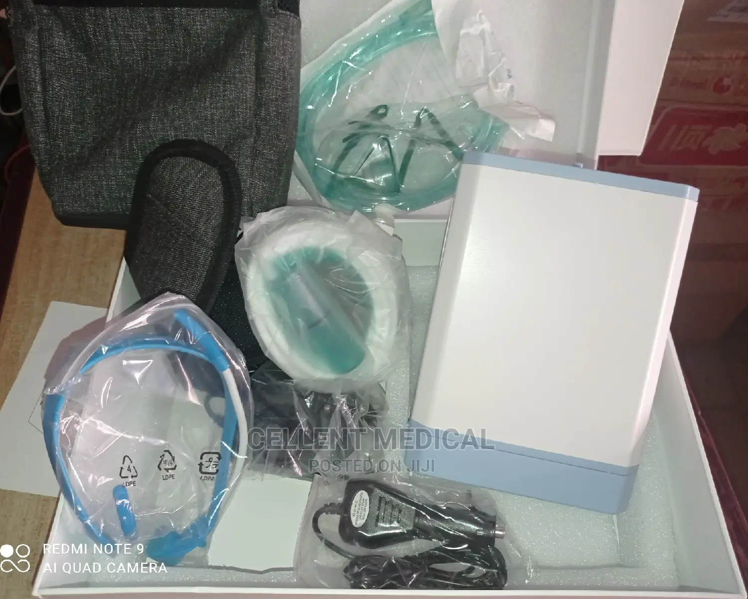 Oxygen Concentrator With Battery Backup