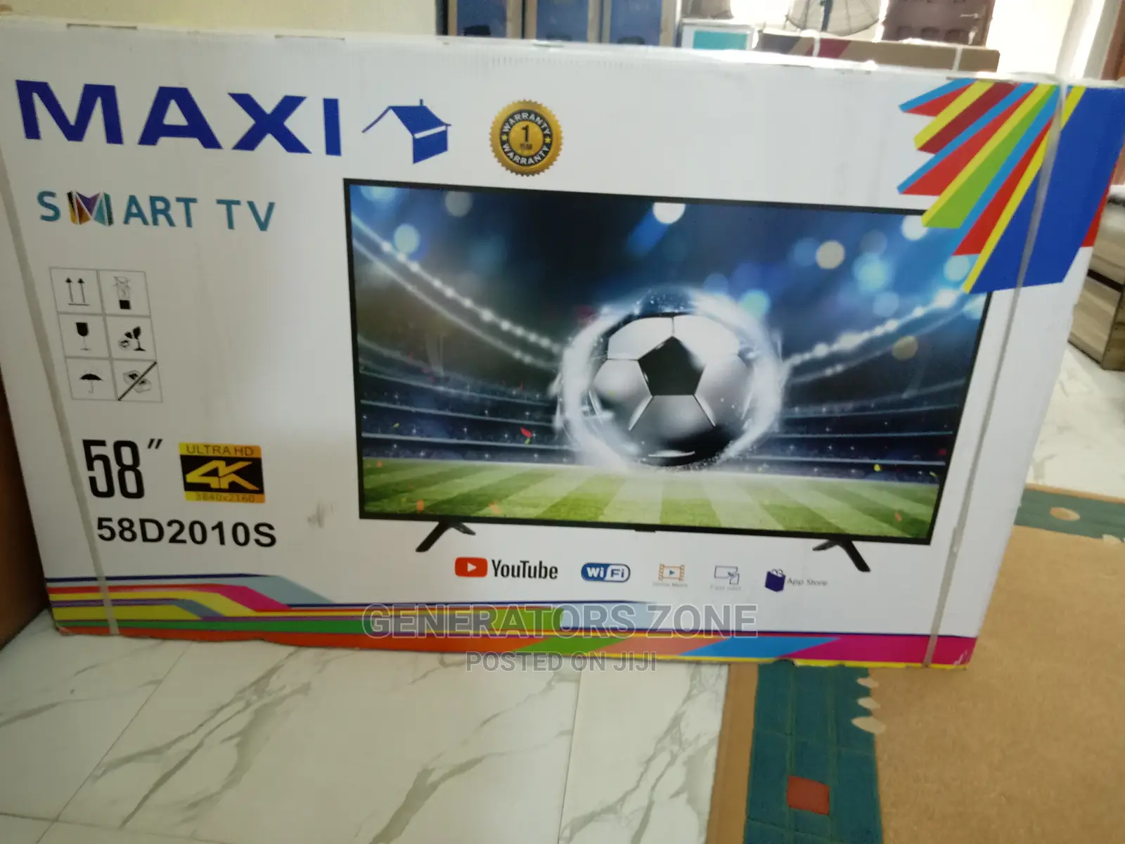 Maxi 58'' Smart Television|Maxi 58D2010S