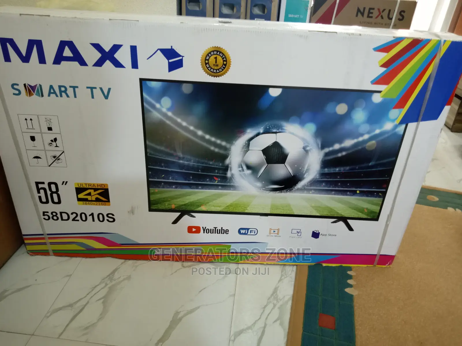 Maxi 58'' Smart Television|Maxi 58D2010S