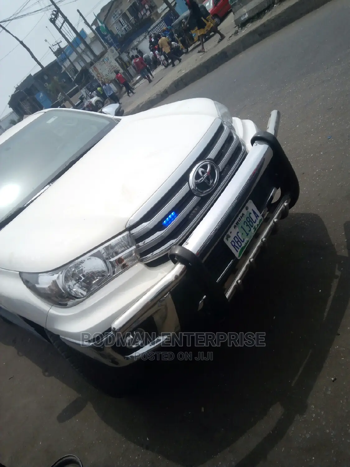 Front Bumper Guard Hilux ++*-