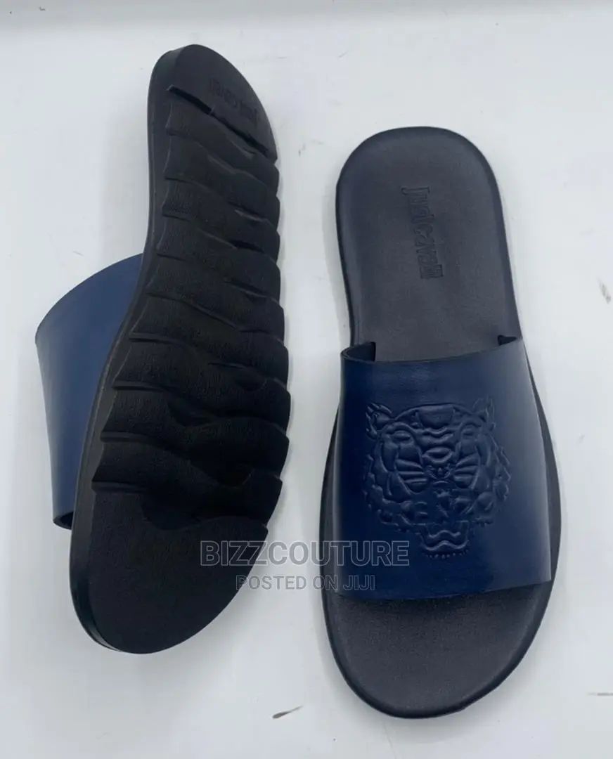 Original Italian JUST CAVALLI Slippers Available in Store