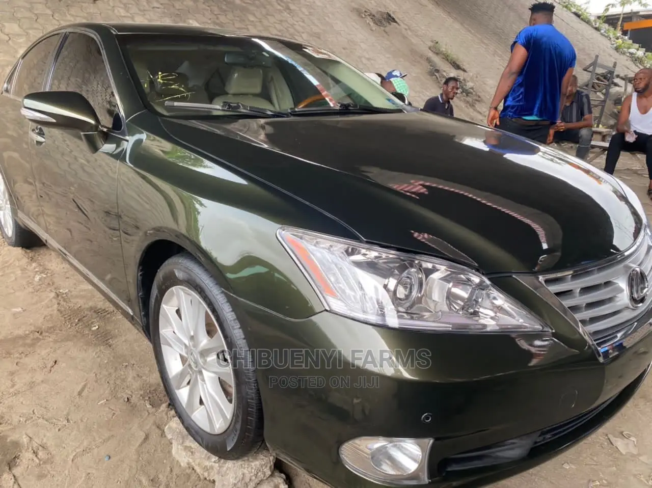 Lexus ES 350 2011 Green
