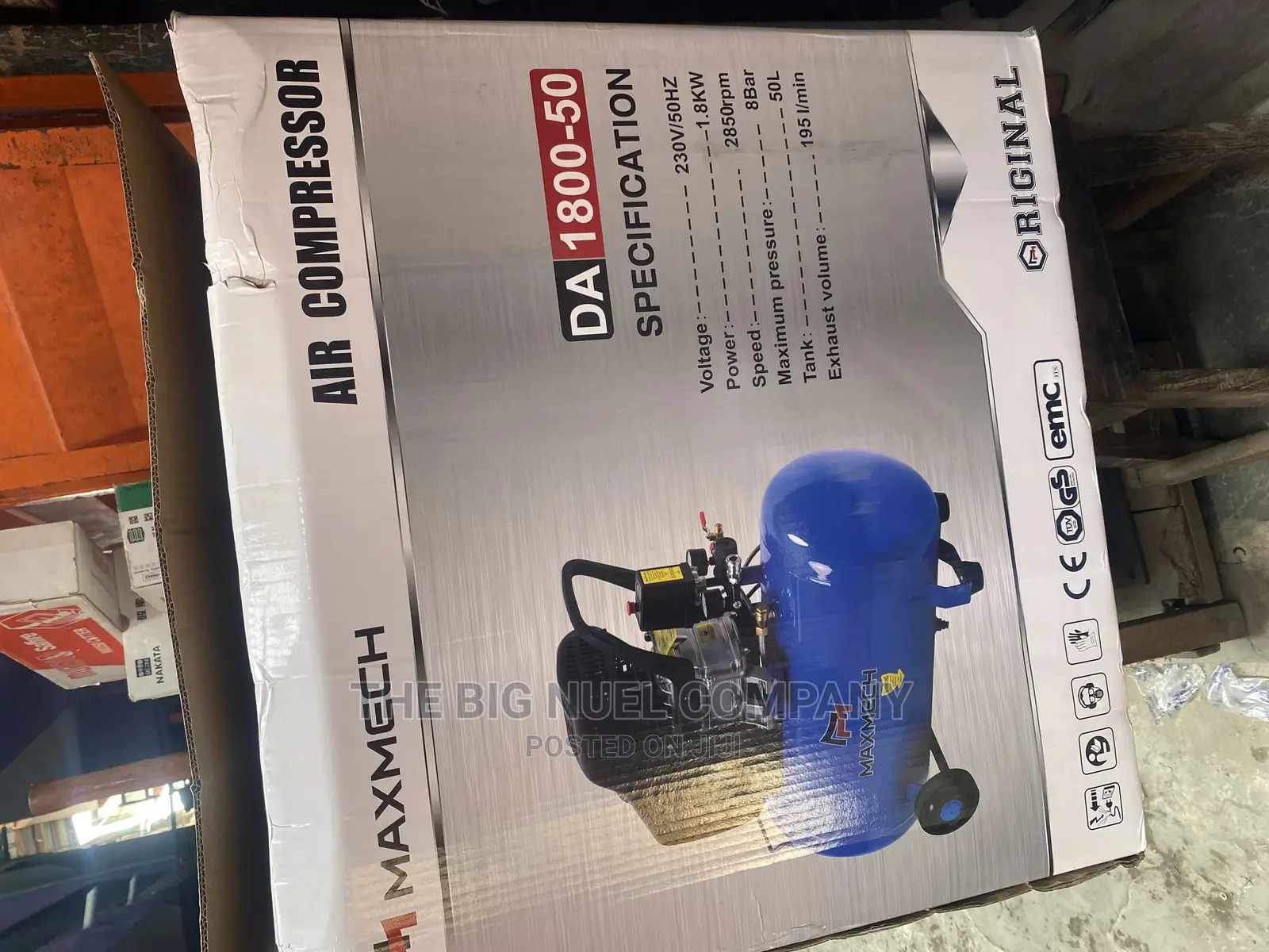 Air Compressor Maxmech 50L
