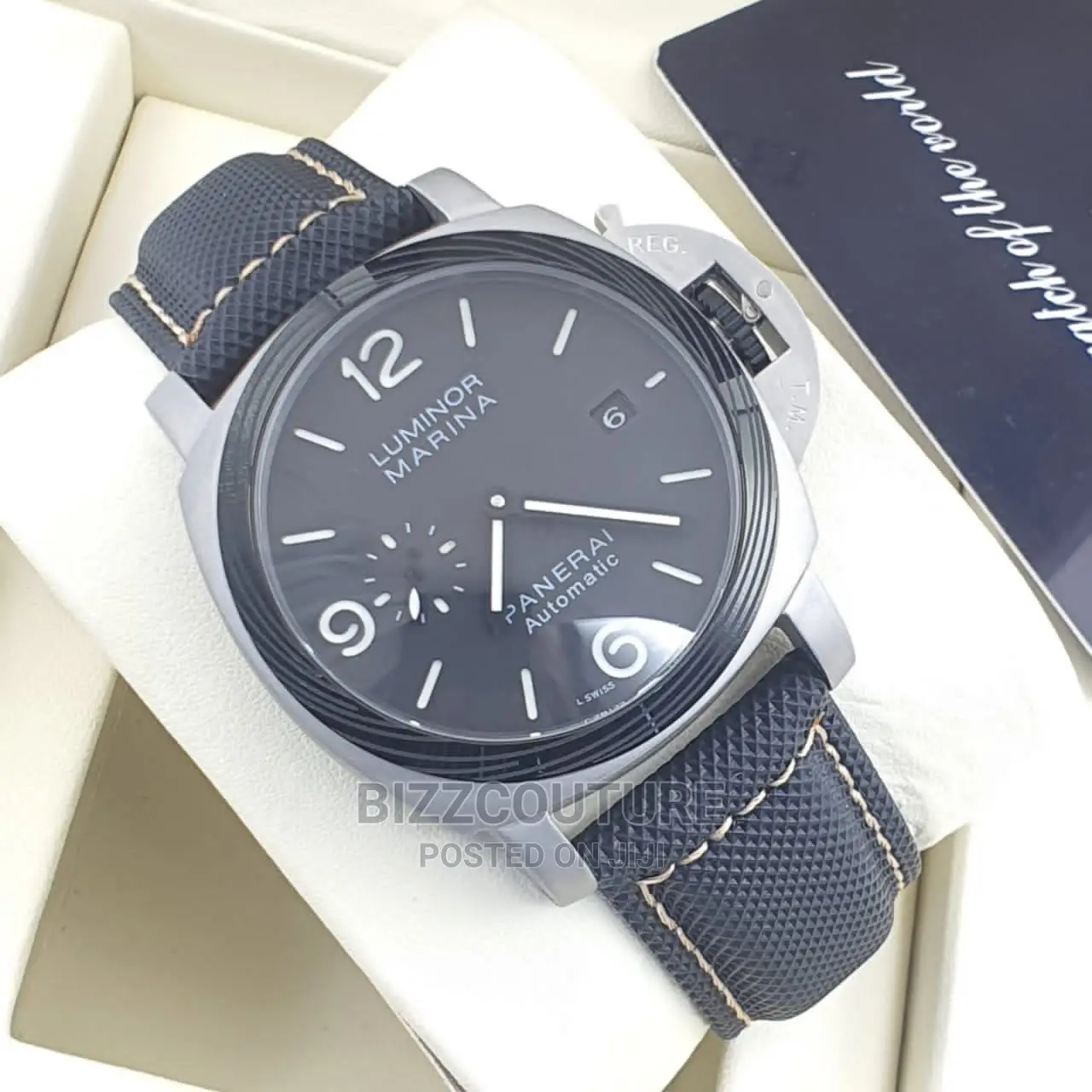 Original LUMINOUS MARIN Leather Watch Available in Store