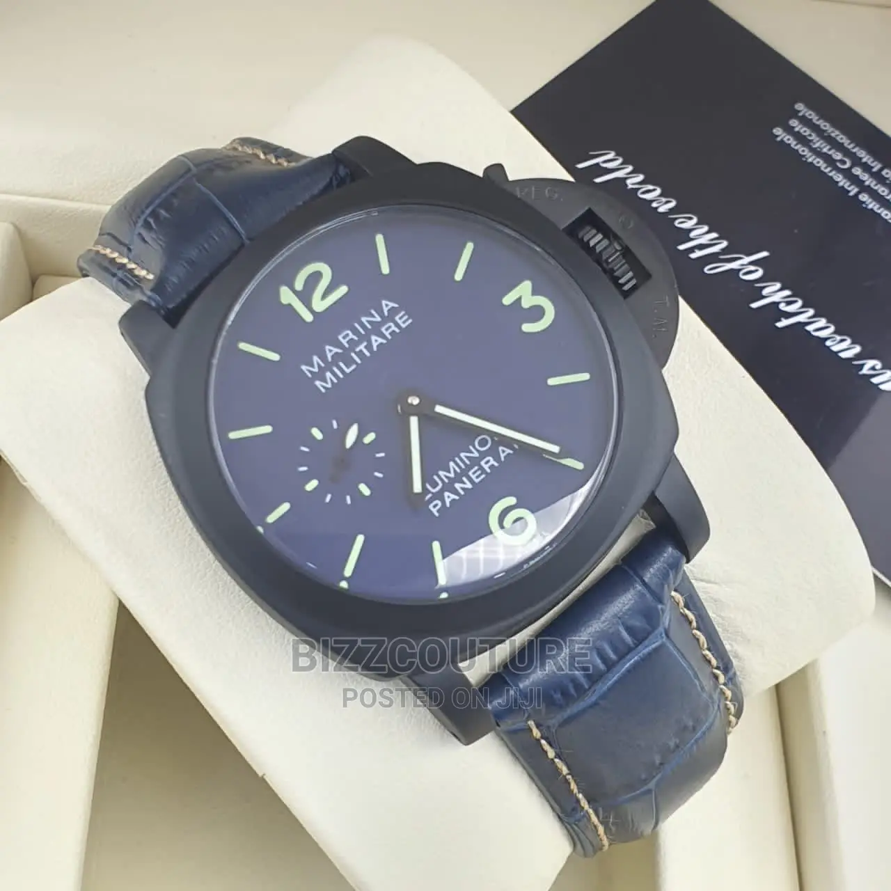 Original LUMINOUS MARIN Leather Watch Available in Store