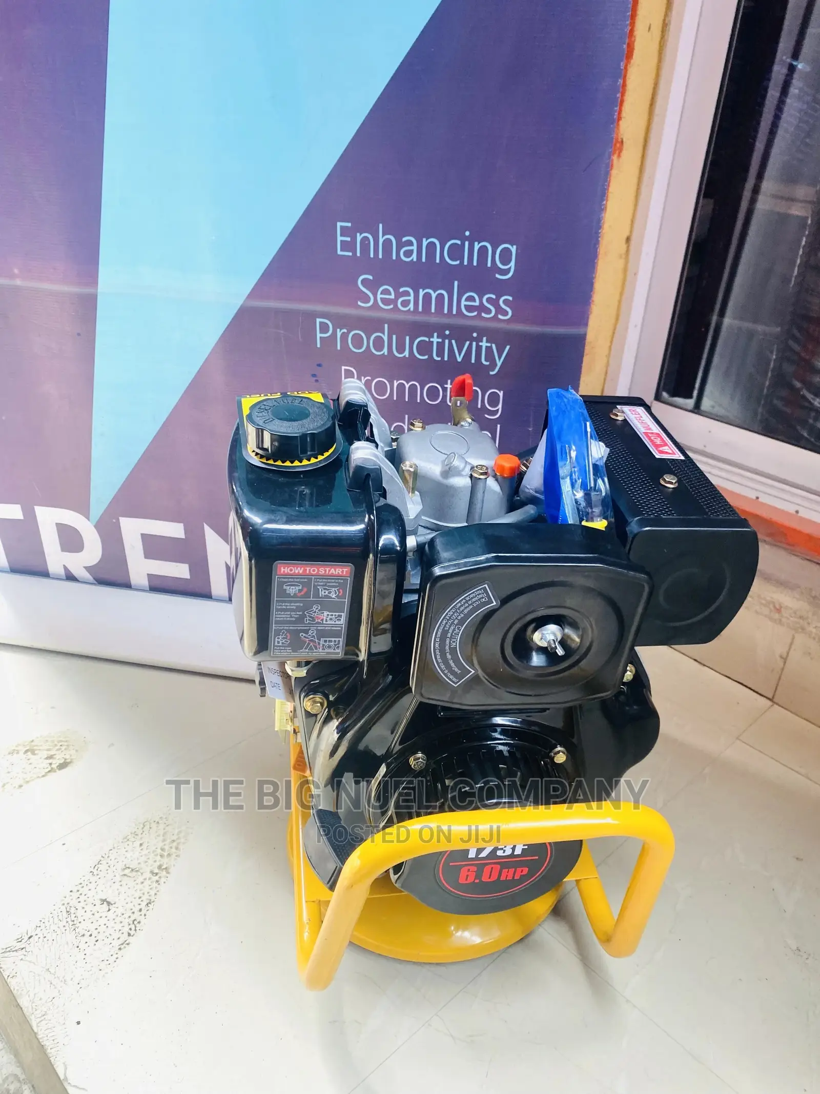 Complete Diesel Concrete Vibrator 173f 6hp Engine