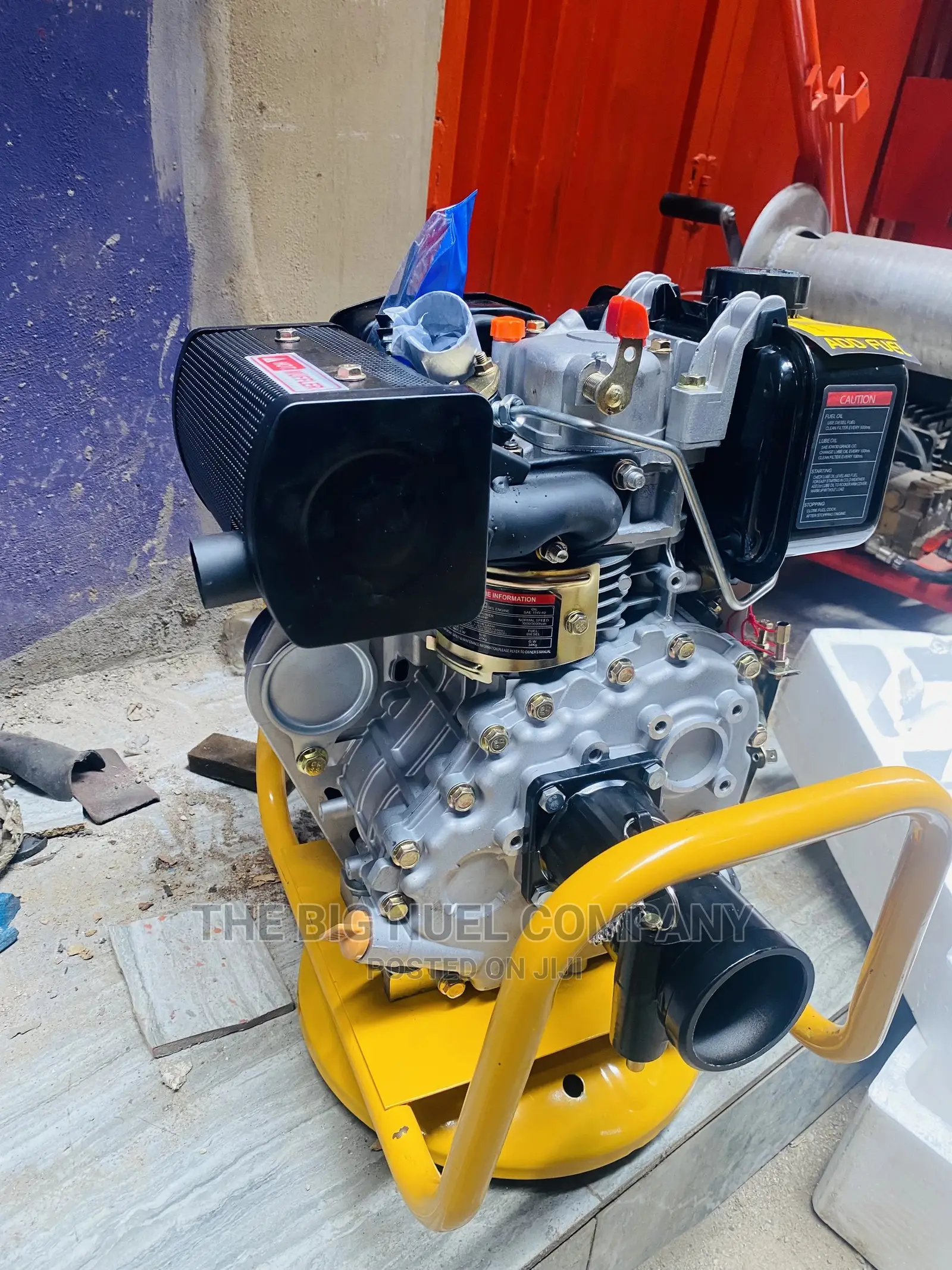 Complete Diesel Concrete Vibrator 173f 6hp Engine