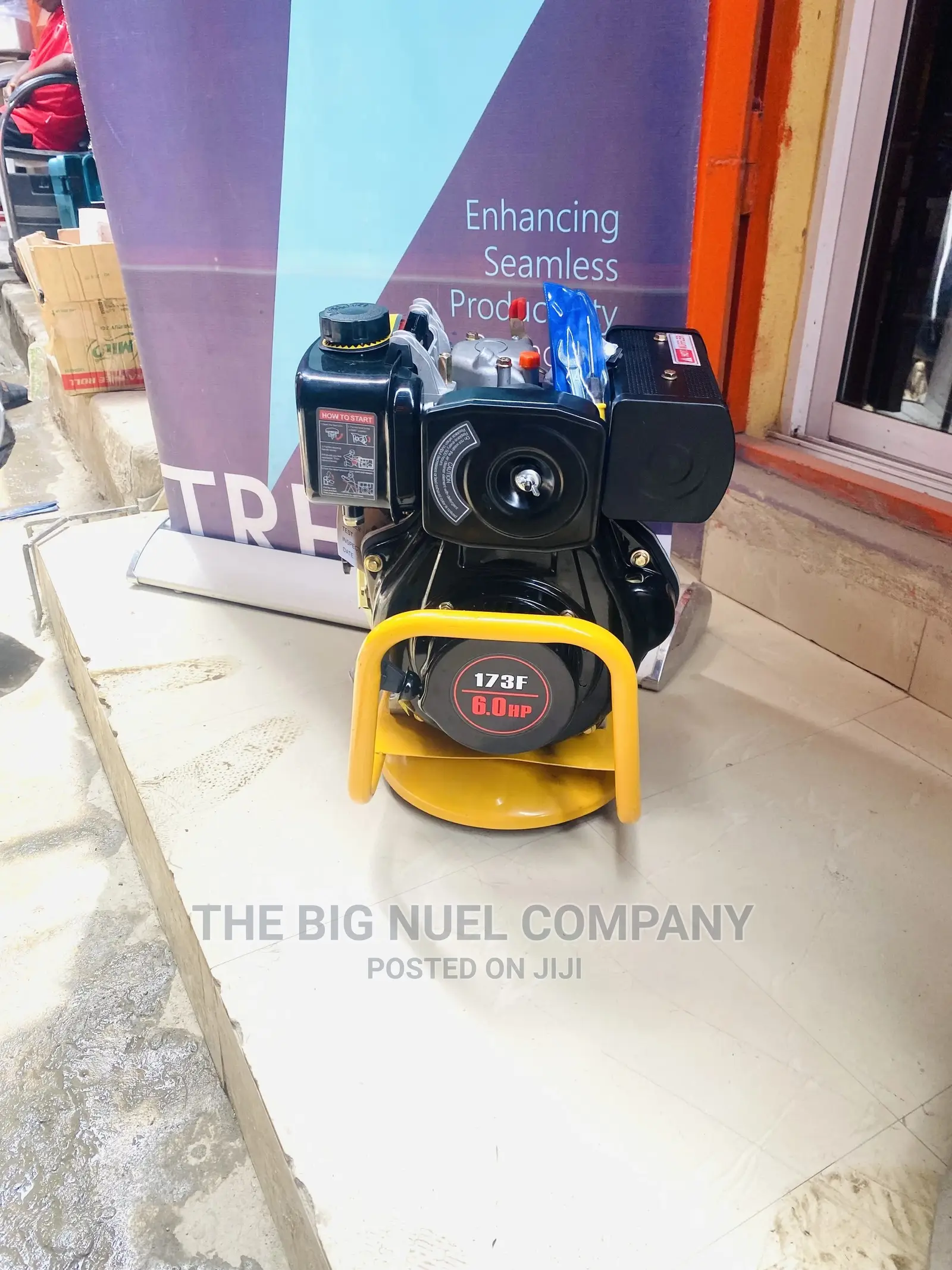 Complete Diesel Concrete Vibrator 173f 6hp Engine