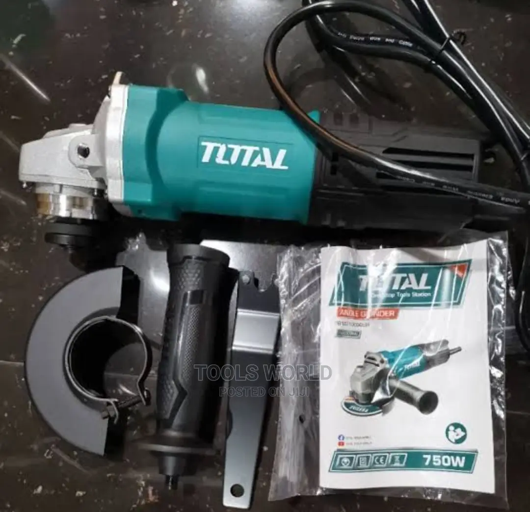 Total Angle Grinder 750w 100mm 4"