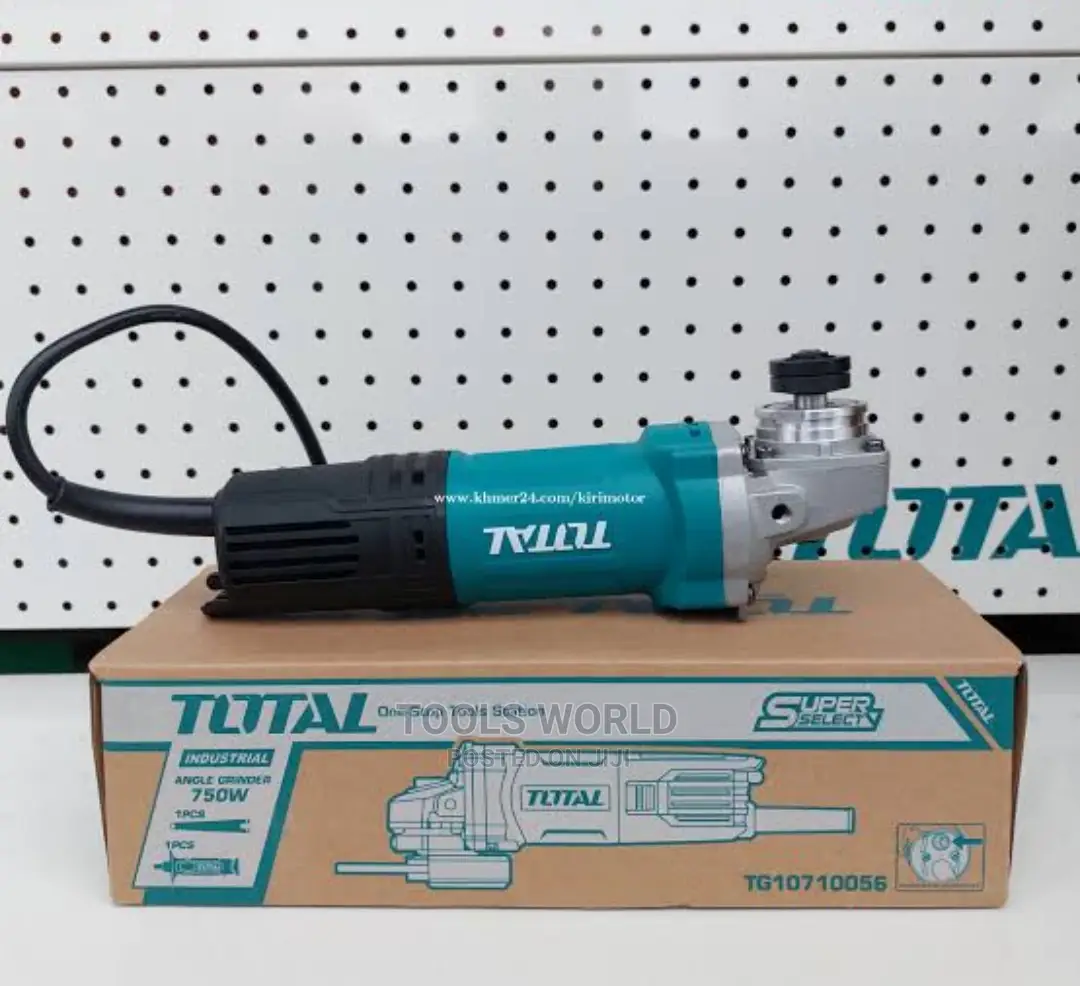 Total Angle Grinder 750w 100mm 4"
