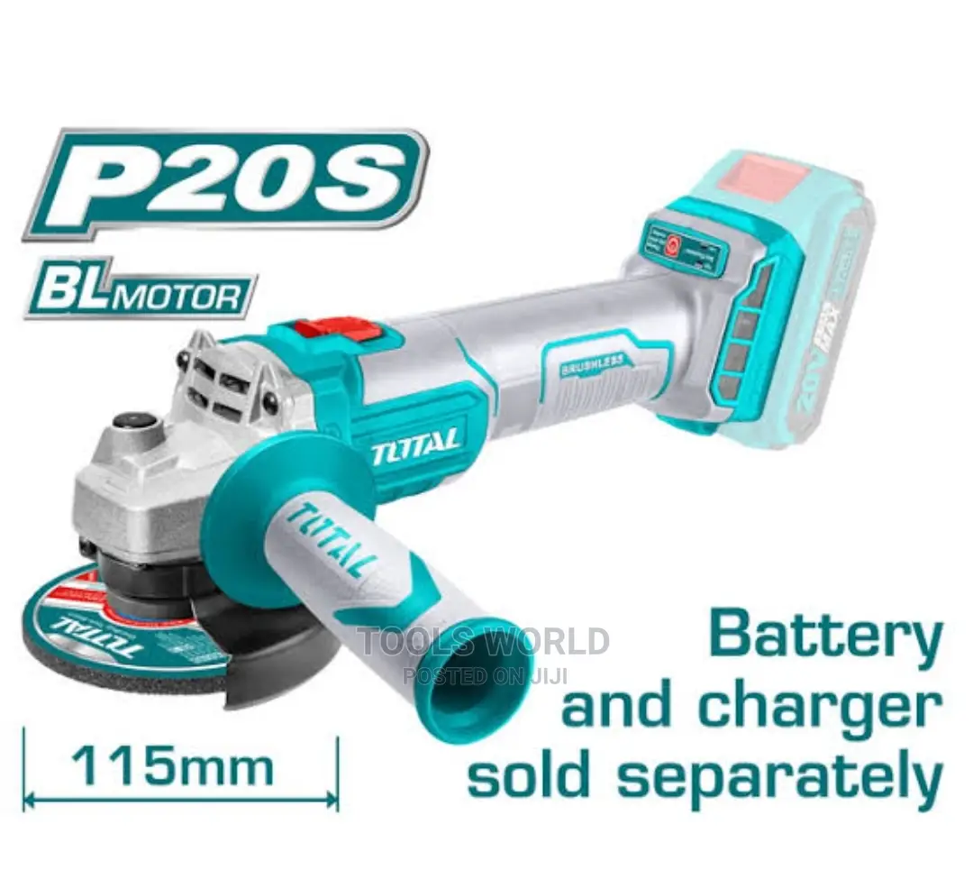 Total Angle Grinder 20V / 115mm) Without Battery and Charger
