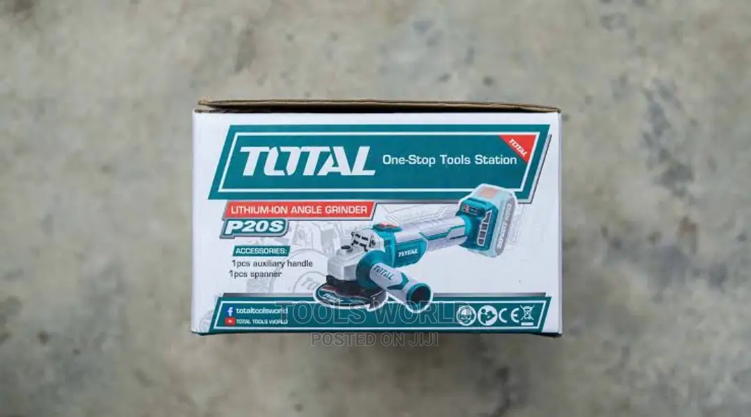 Total Angle Grinder 20V / 115mm) Without Battery and Charger