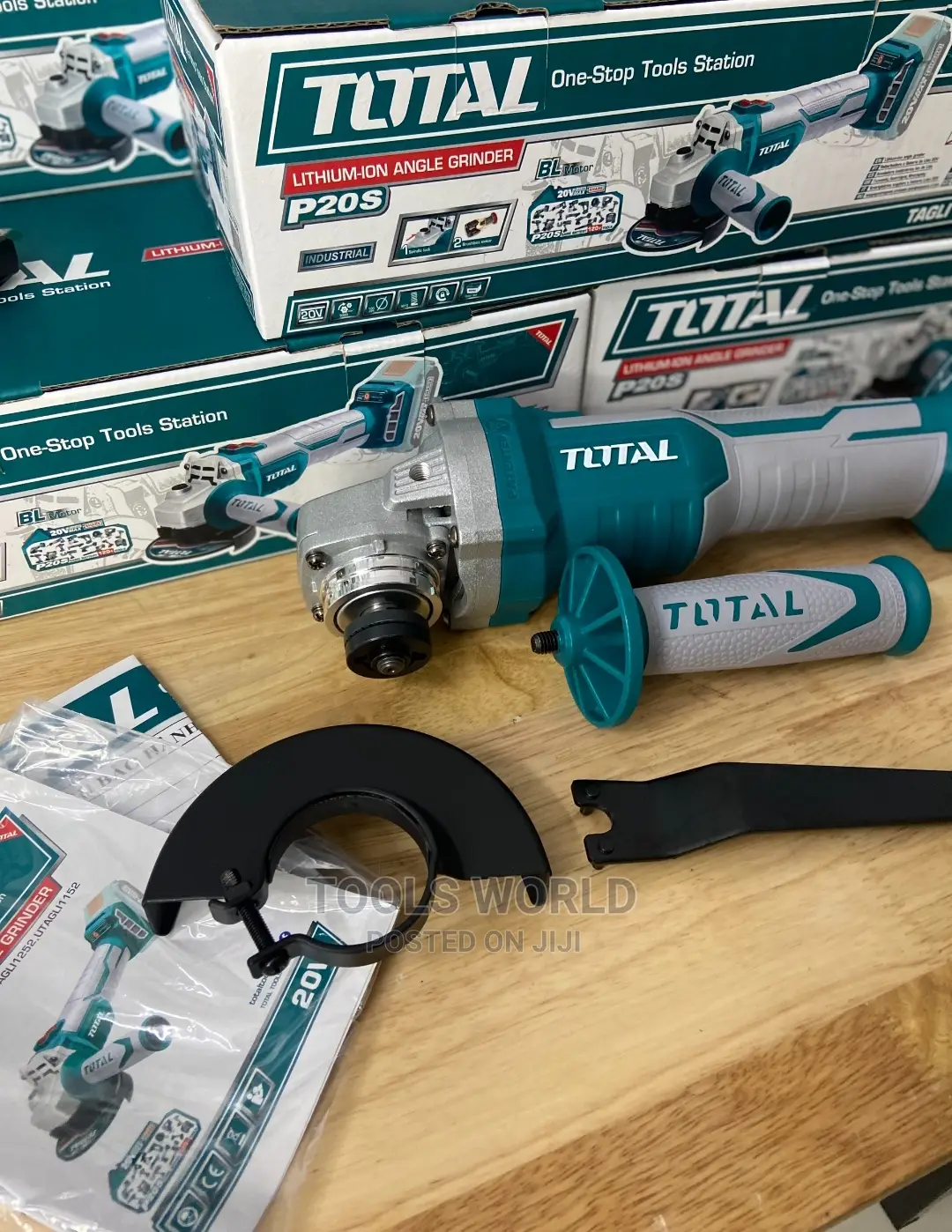 Total Angle Grinder 20V / 115mm) Without Battery and Charger