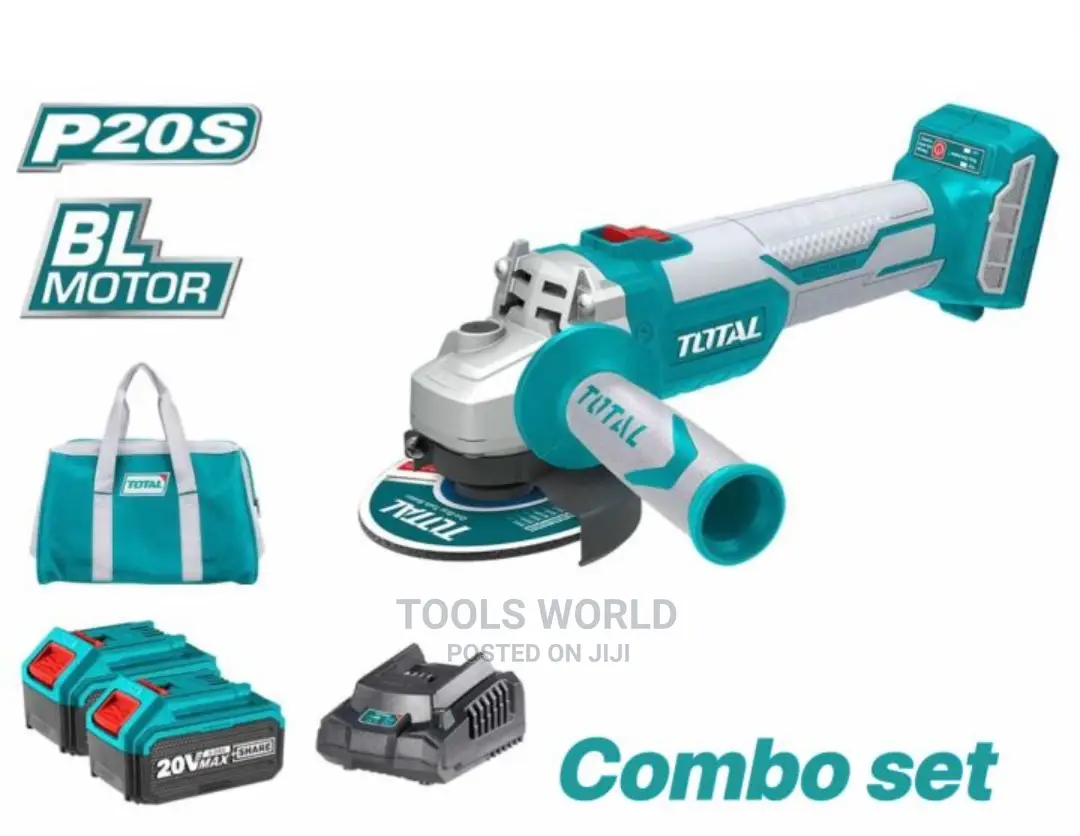 Total Lithium-Ion Angle Grinder 20v With 4.0ah TAGLI11522