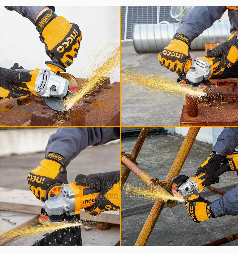 INGCO Cordless Angle Grinder 20V 4.5-Inch Brushless Cut-Off
