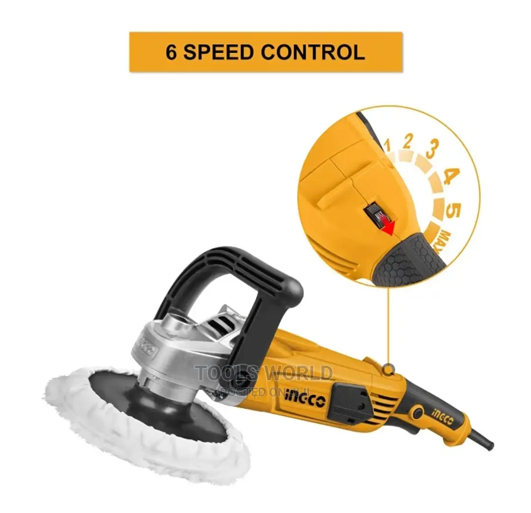 Angle Polisher Polisher 180mm Diameter Variable Speed