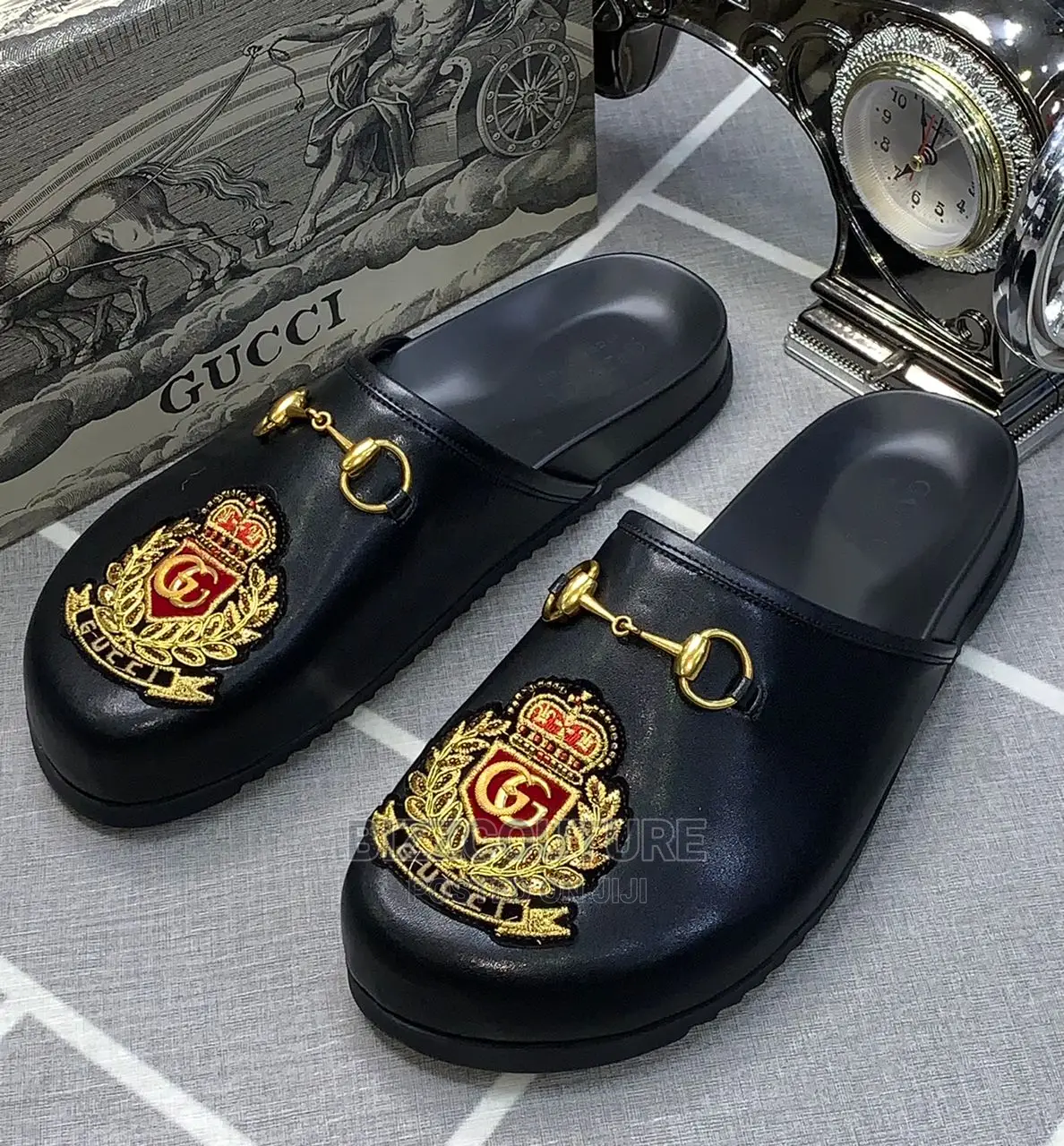 Original GUCCI Half Shoes Available in Store
