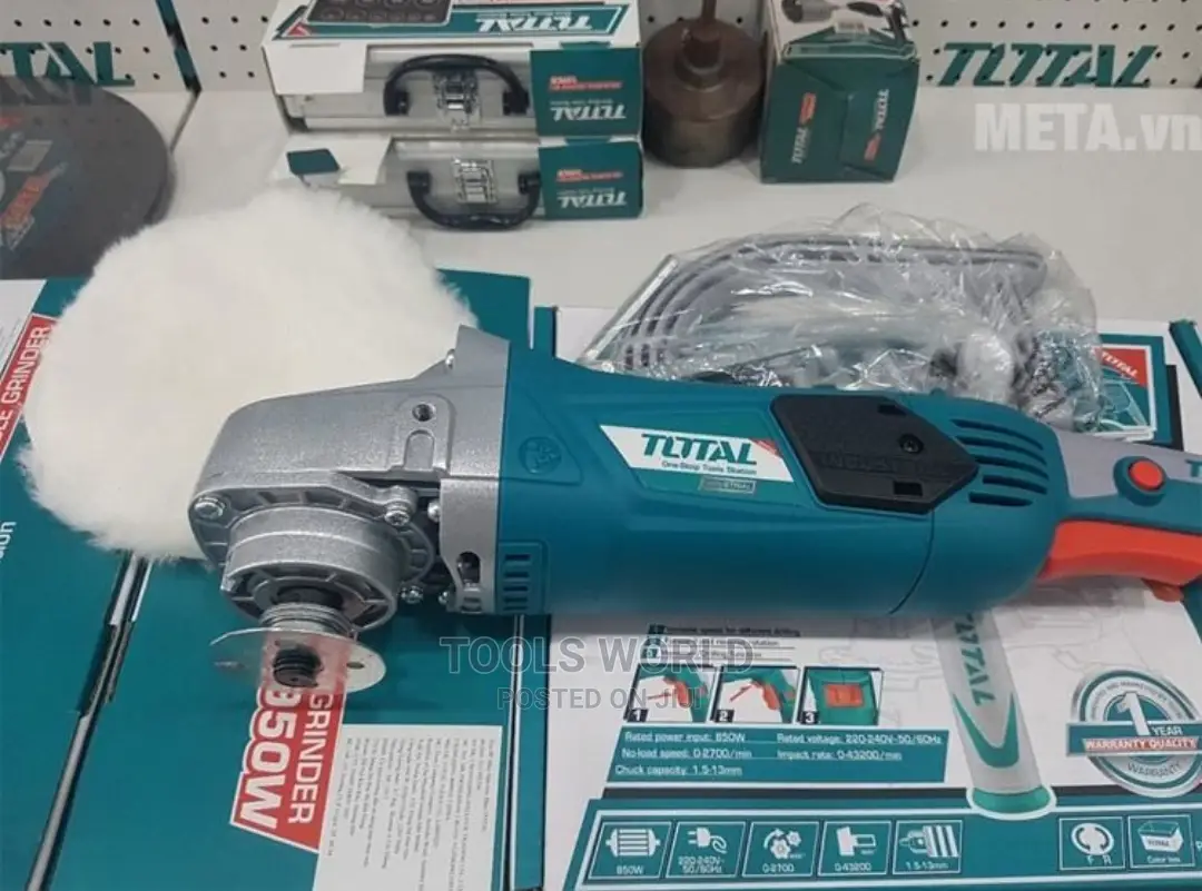 TOTAL Angle Polisher 1400W (7") TP1141806