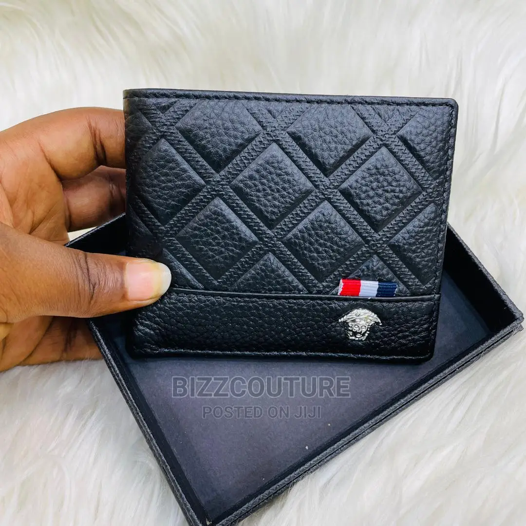 Original VERSACE Leather Wallets Available in Store