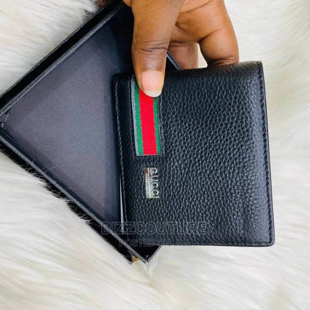 Original GUCCI Leather Wallet Available in Store