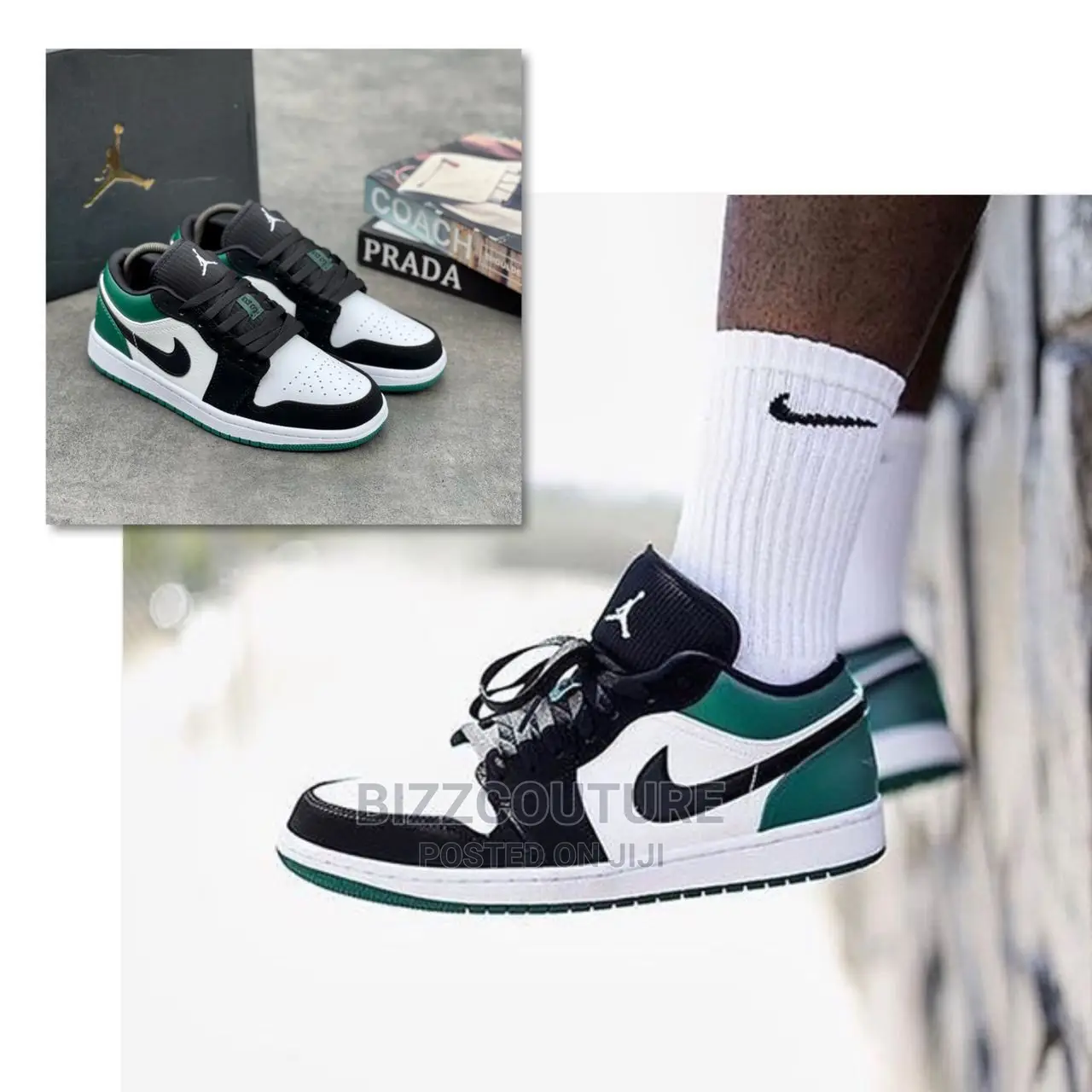 Original AIR JORDAN 1 Low Mystic Green Available in Store