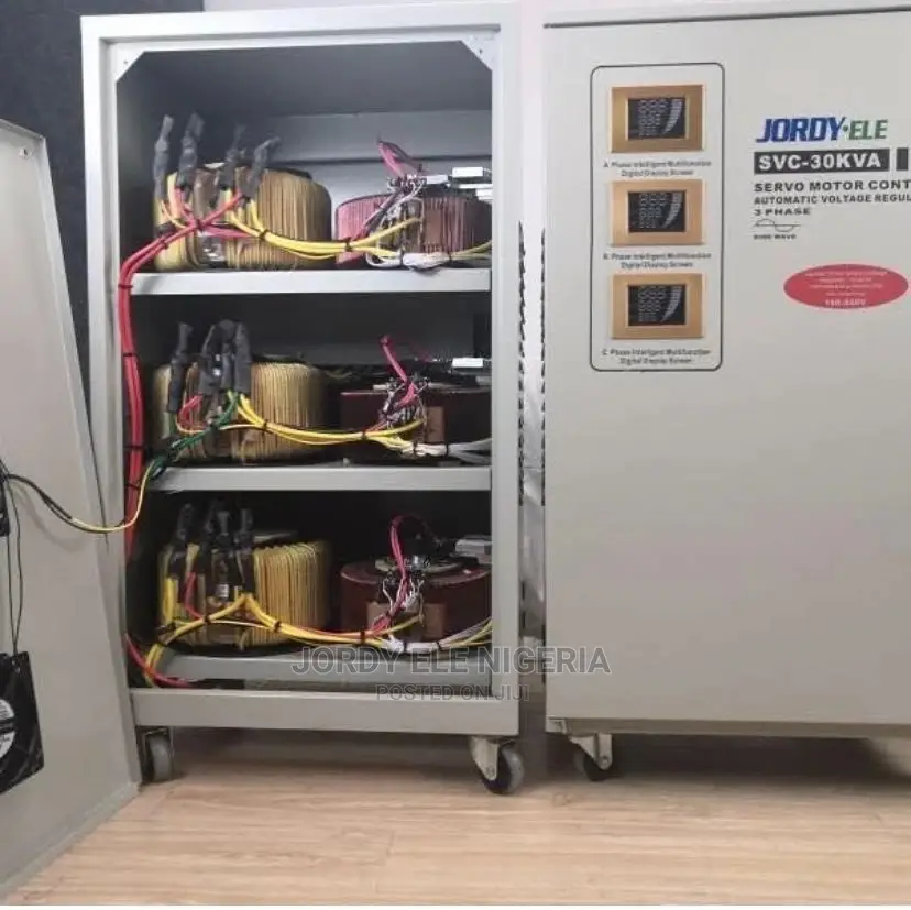Jordy Ele 30kva 3phase Industrial Stabilizer Avr