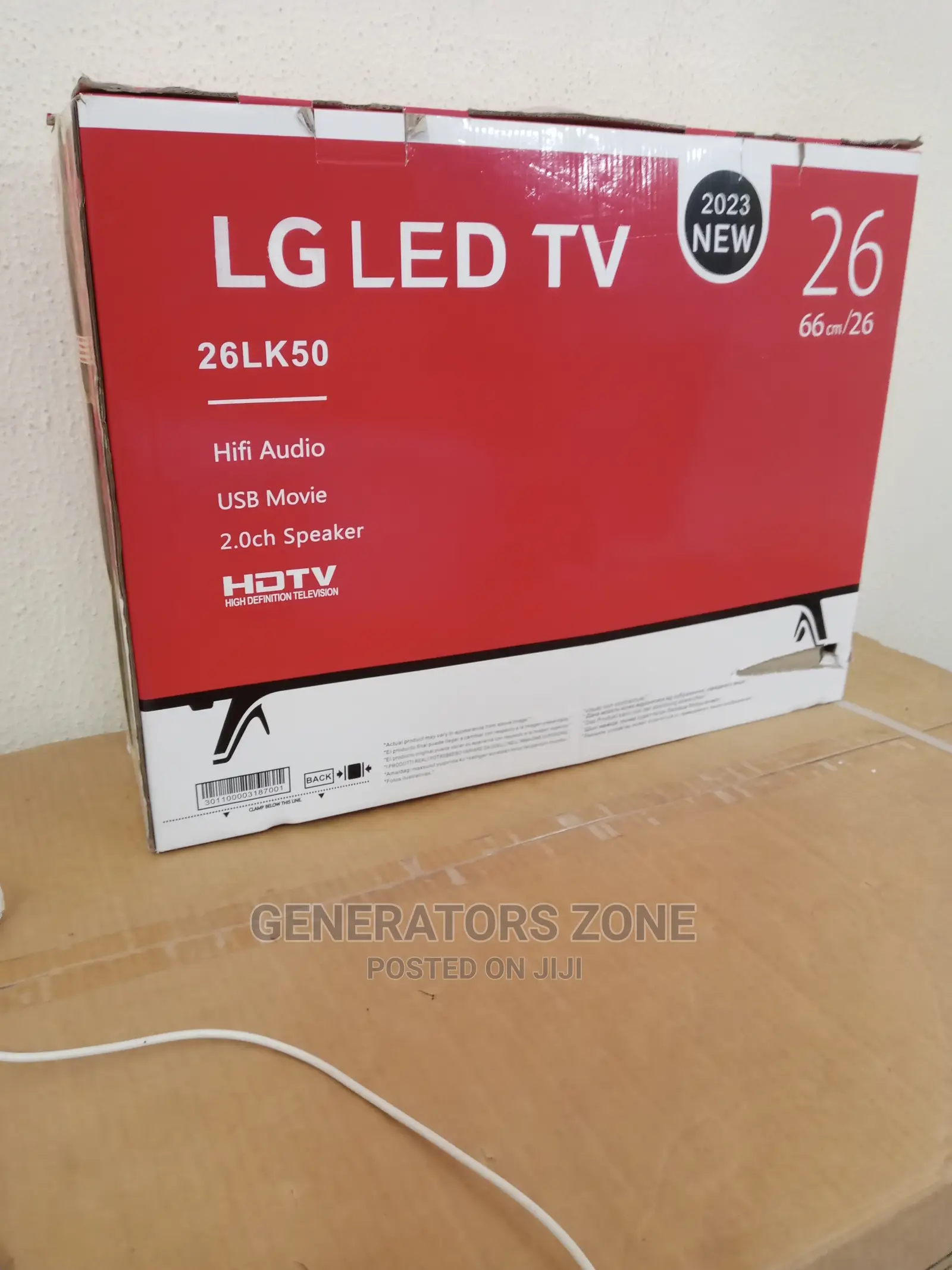 LG LED TV -Full HD 26''