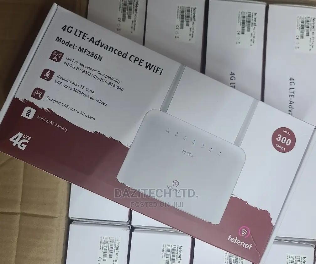 Telenet Universal Router + 5,000mah Backup