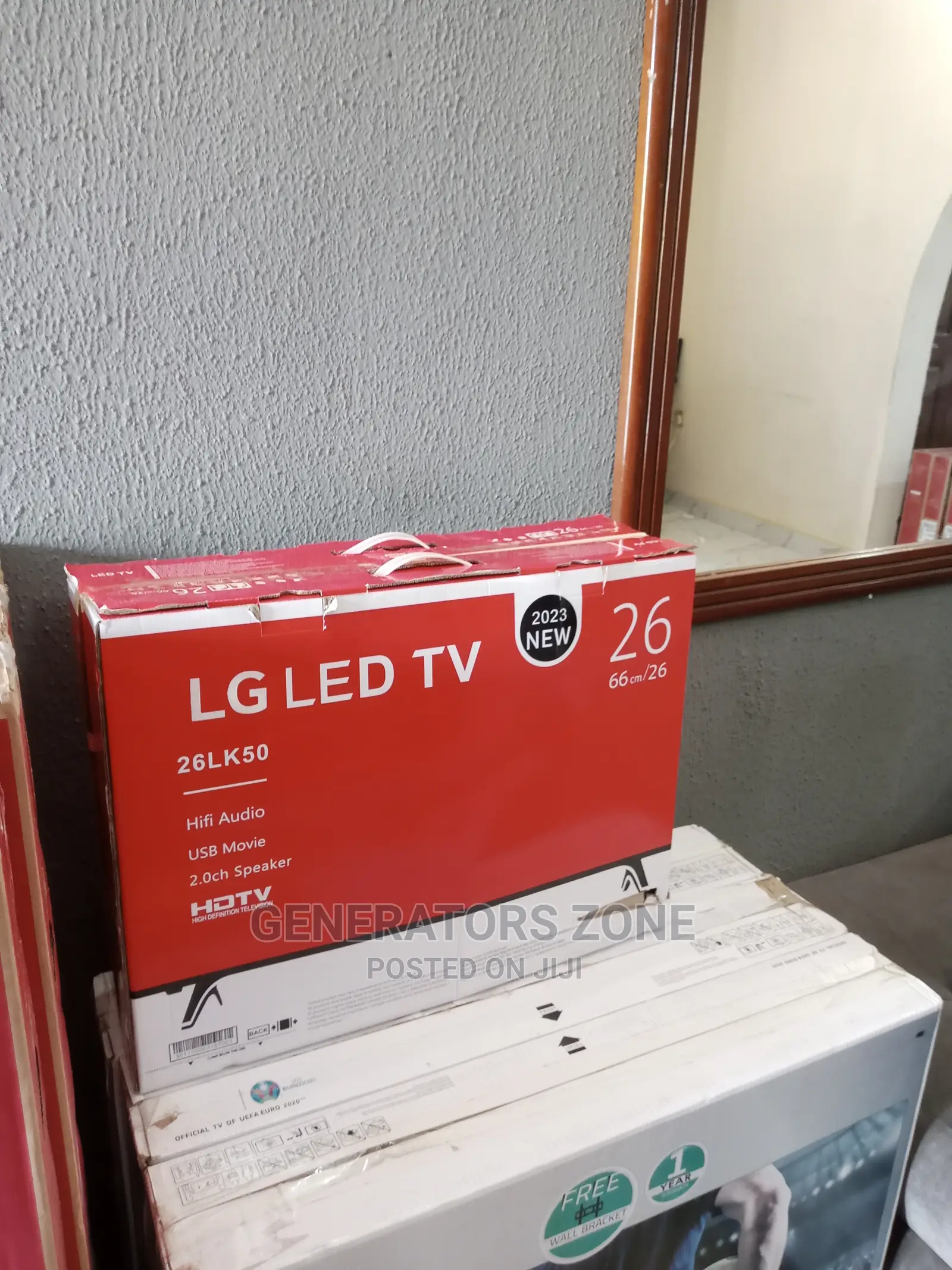 LG LED 26'' TV With Remote Control-26lk50