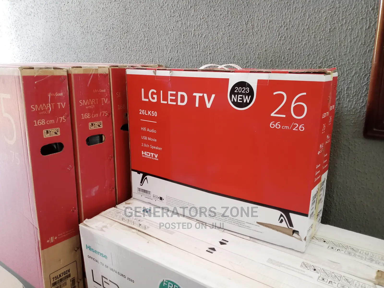 LG 26-Inch LED Full HD TV + Usb+Remote Control|26lk50