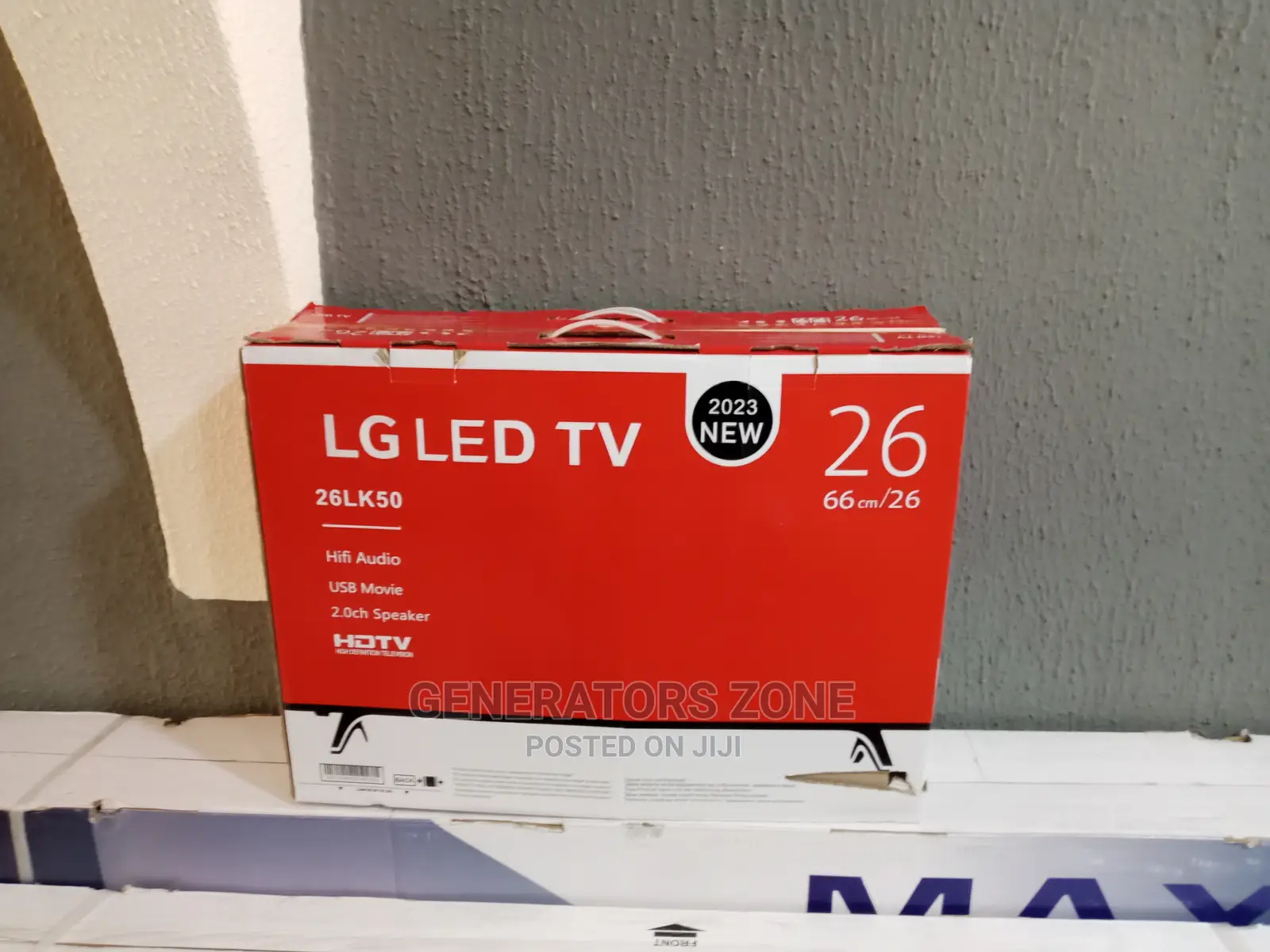 26'' Down Speaker Lg Full Hd Led Tv -26lk50 + Usb