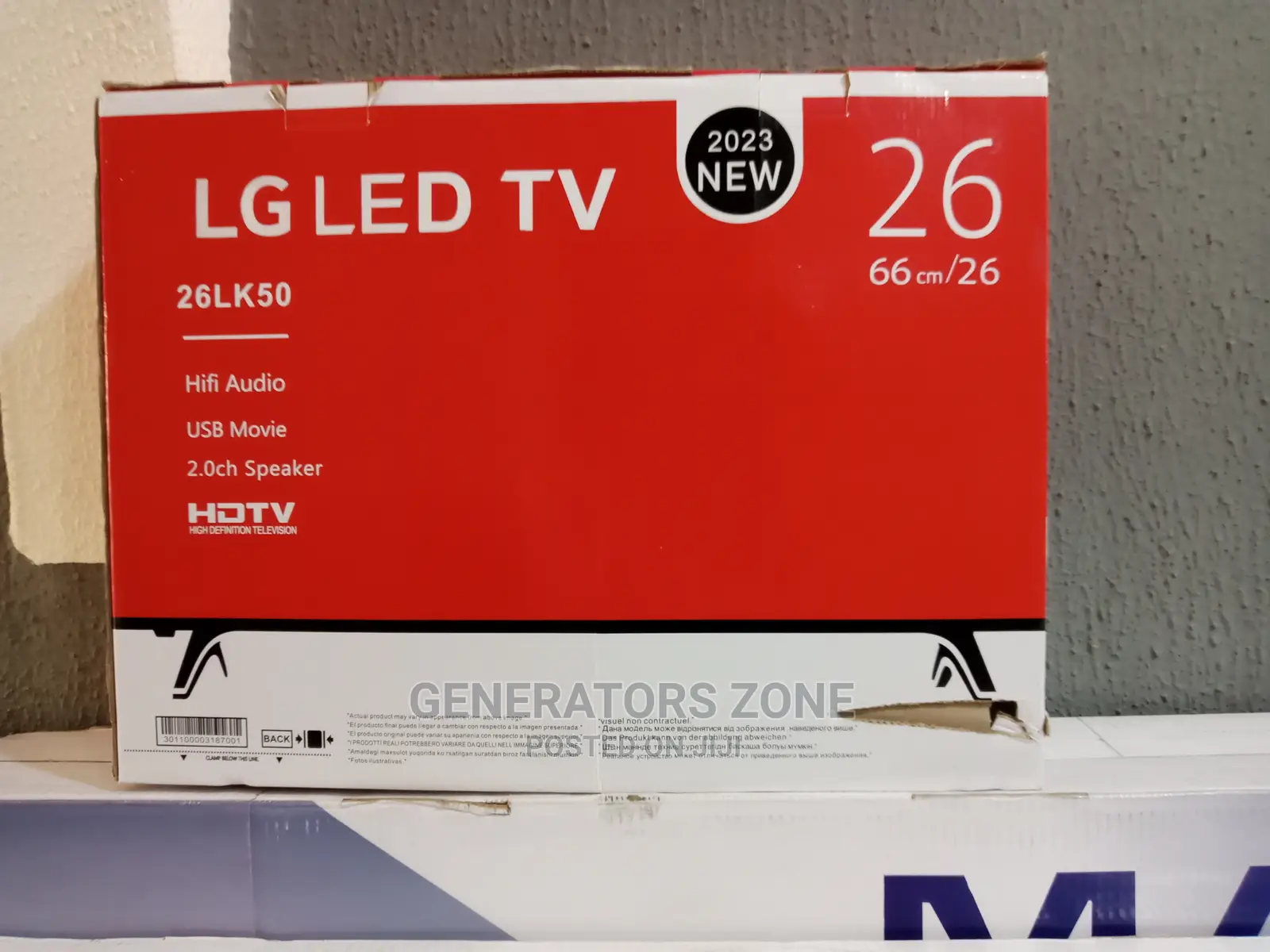 Down Speaker|Lg LED Full HD TV PLUS Remote Control-26lk50