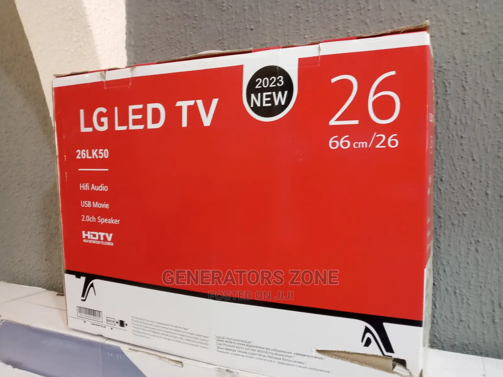 Down Speaker|Lg LED Full HD TV PLUS Remote Control-26lk50