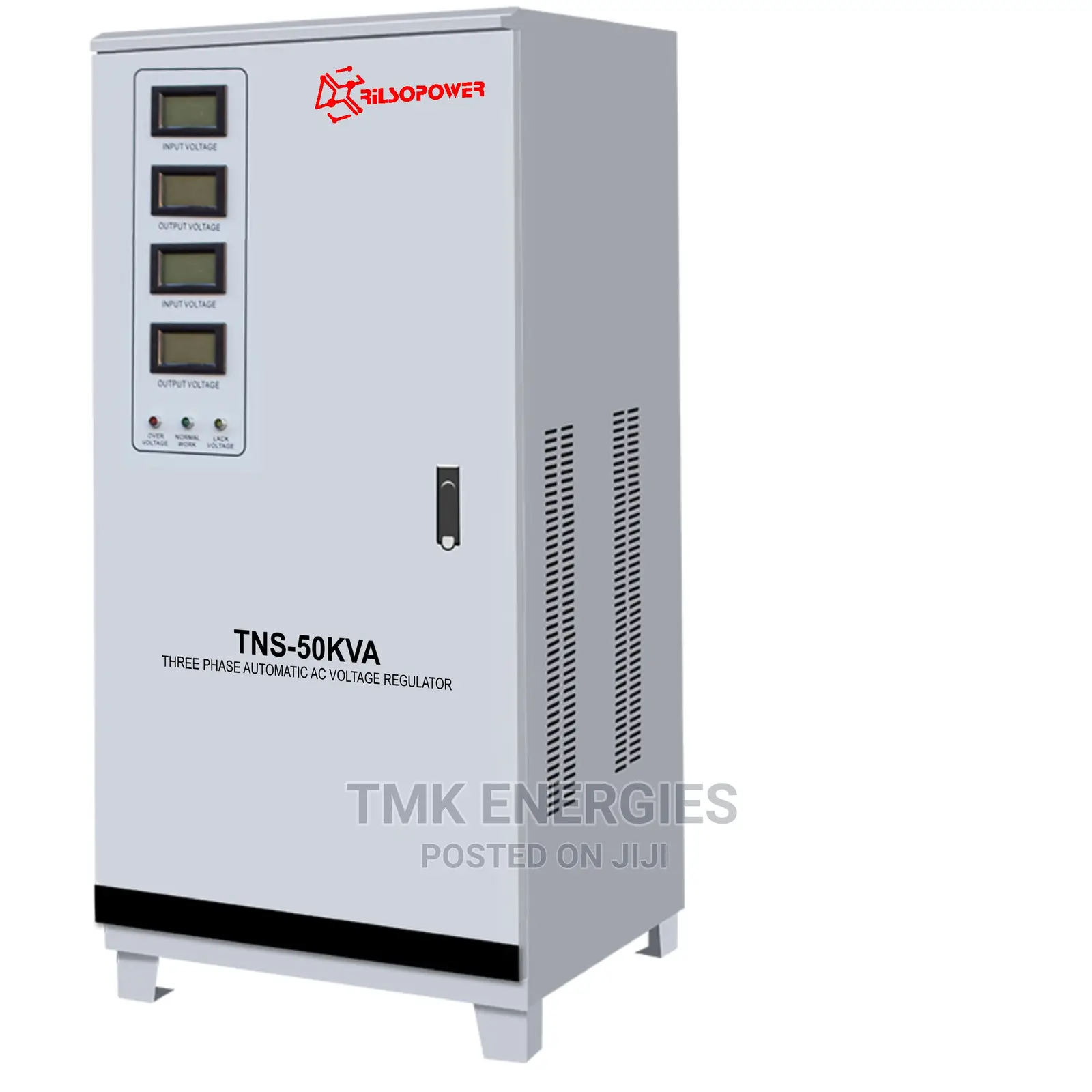 50KVA 3-Phase Servo Stabilizer With 18 Months Warranty