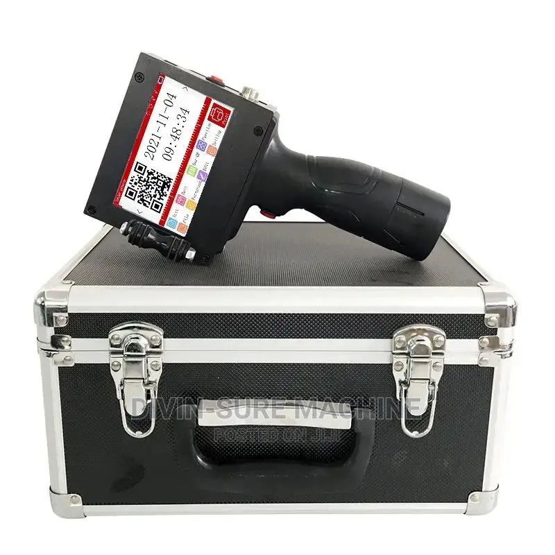 Expiration Date Stamp Hand Held Inkjet Batch Code Printing C