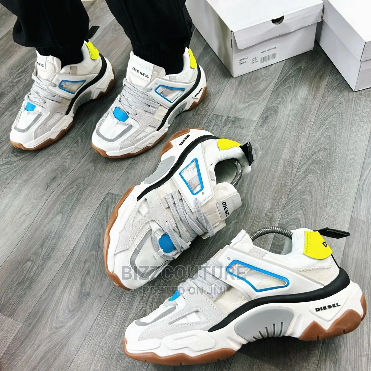 Original DIESEL BRASSEES Sneakers Available in Store