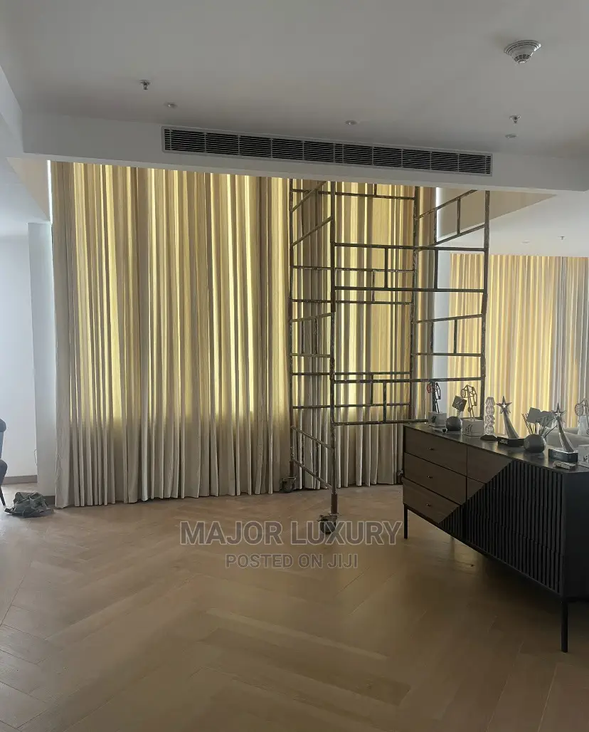 High Quality Curtain Fabric ( Pleated Design)