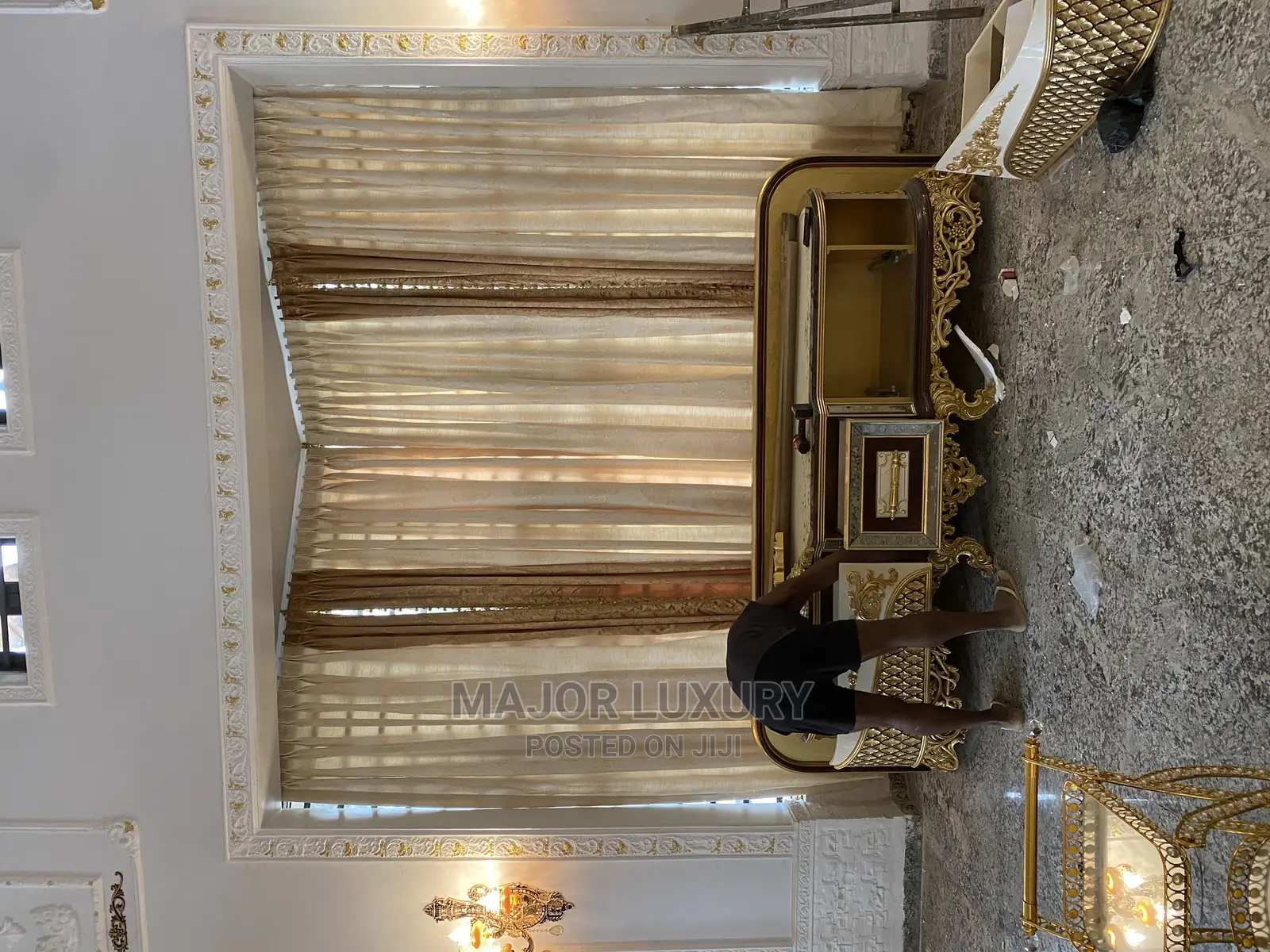 High Quality Curtain Fabric ( Pleated Design)