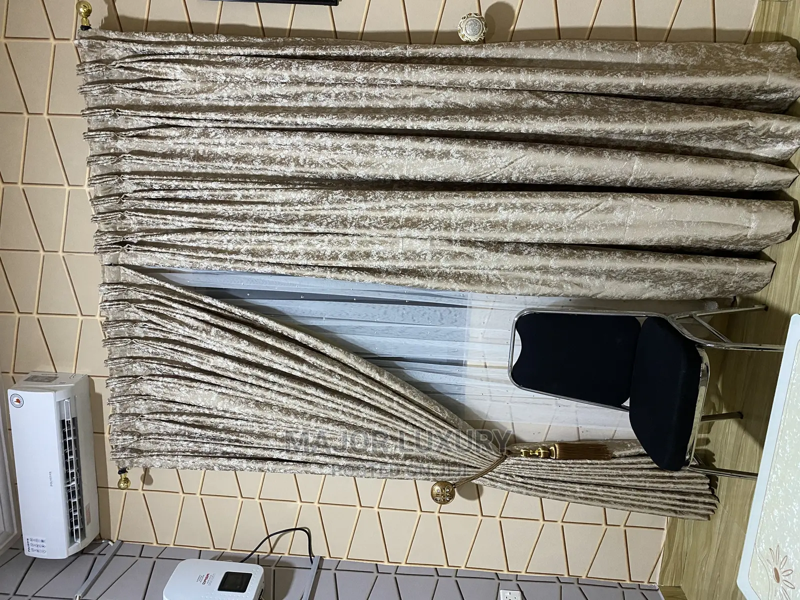 High Quality Curtain Fabric ( Pleated Design)