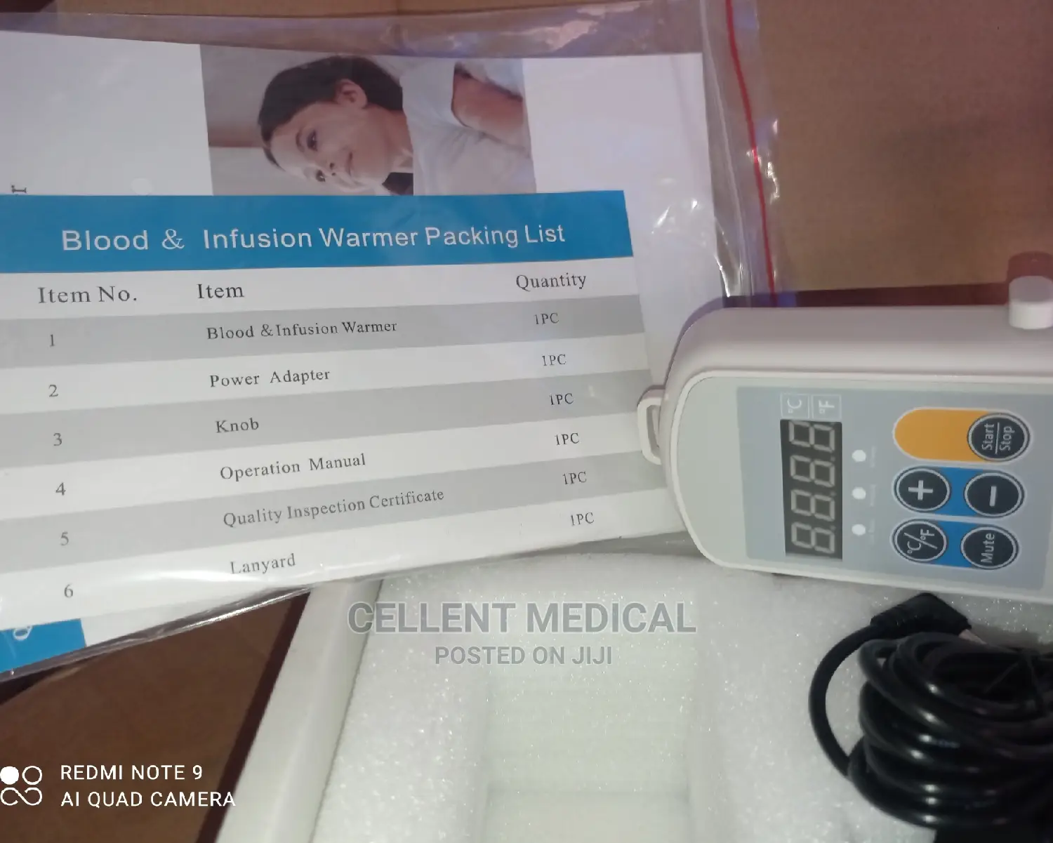 Blood Infusion Warmer Machine