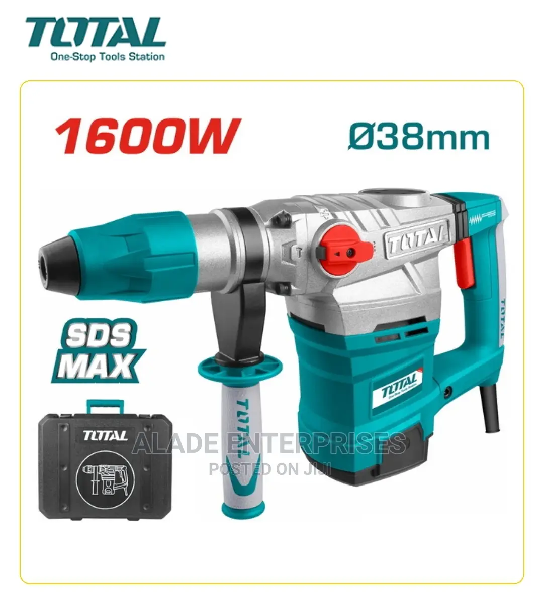 Total Rotary Hammer SDS-Max 1.600W (Th116386)G