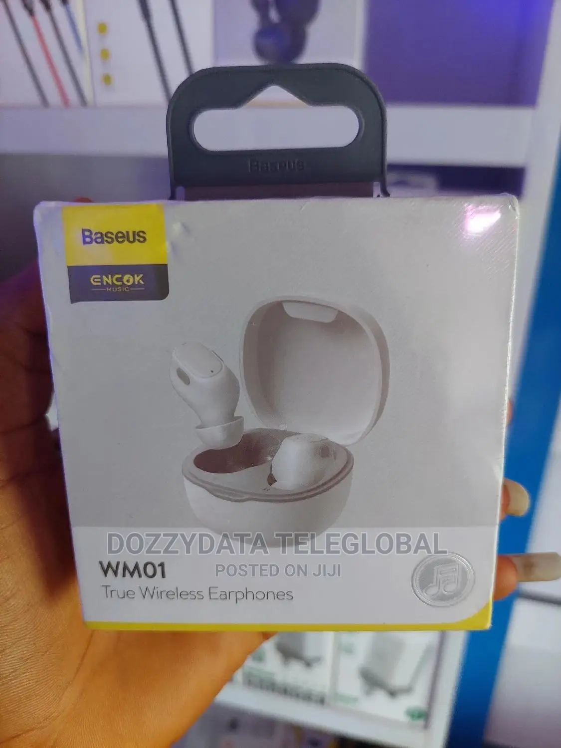 Baseus Encok True Wireless Earphones WM01- White