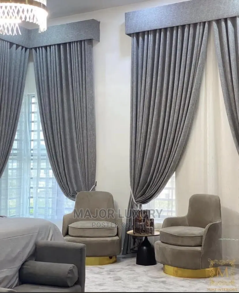 Higher Grade Curtains Fabric With Board
