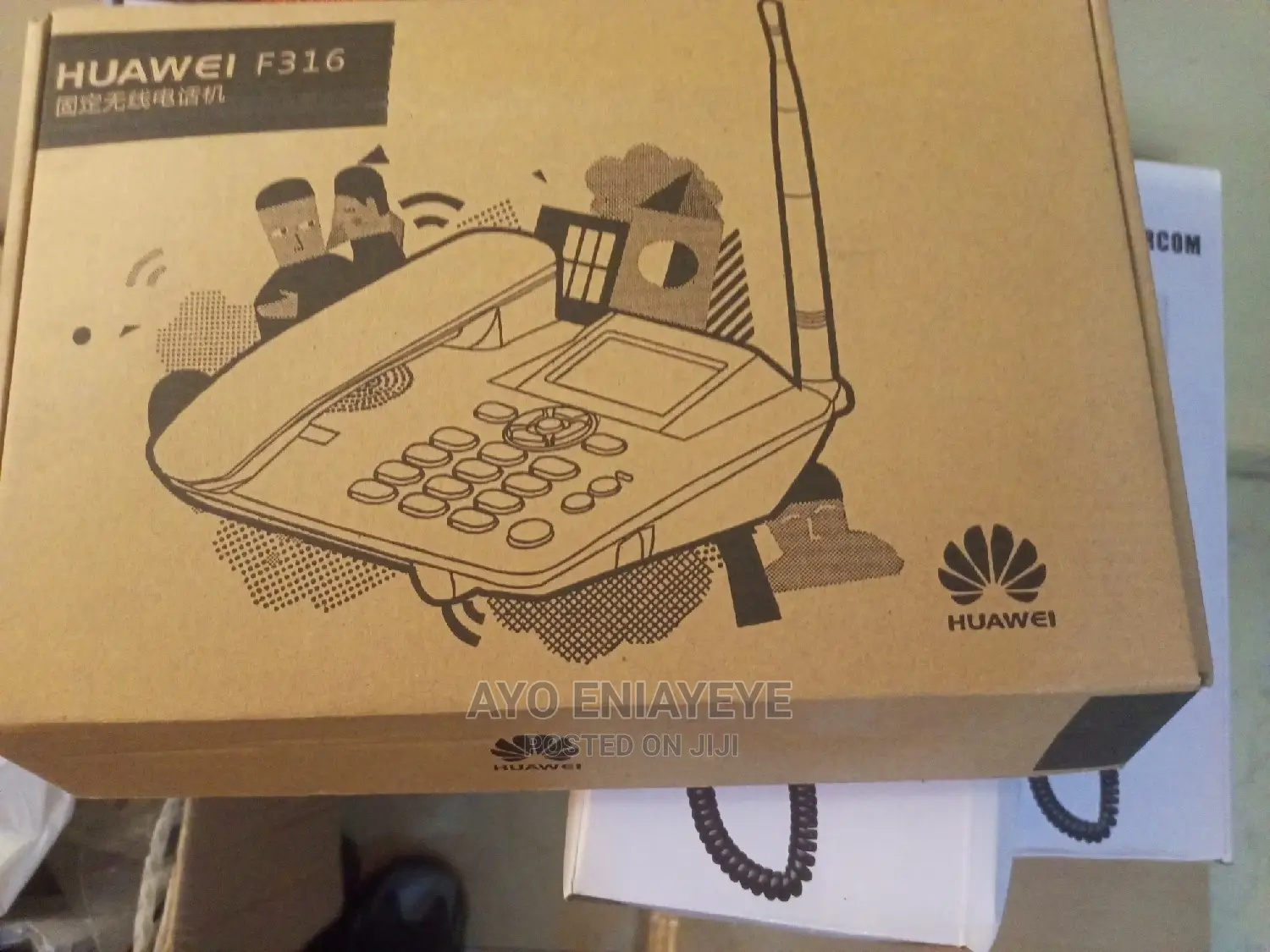 Landline Desktop Phone With Sim