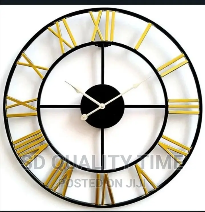 Home Decorative Roman Figure Wall Clock