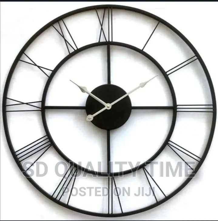 Home Decorative Roman Figure Wall Clock