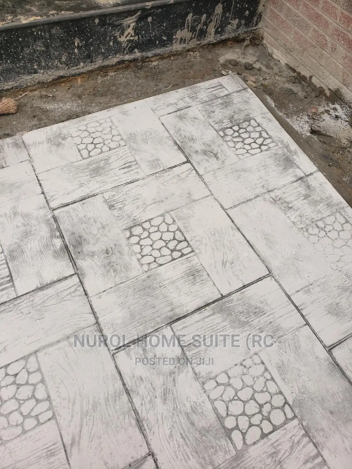 Modern Stamped Concrete Flooring System