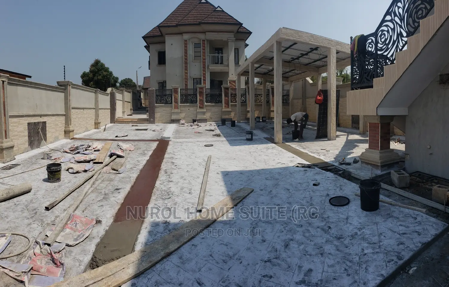 Luxury Stamped Concrete Floor Design