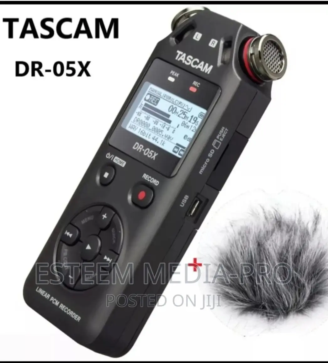 Original Tascam DR-05X Professional Voice Recorder Digital